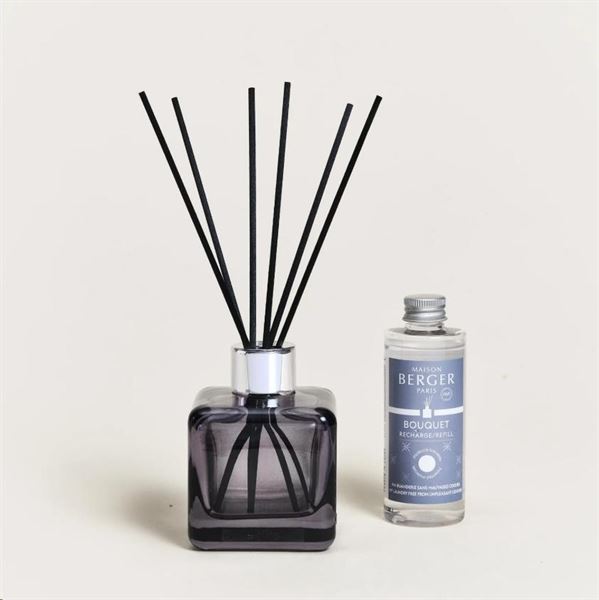 BOUQUET CUBE ANTIODORI+BASTONCINI+100ml LAVAN.GUARDAROBA