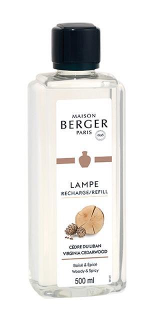 RICARICA PER LAMPADA 500ML CEDRE DU LIBAN(VIRGINIA CEDARWOOD