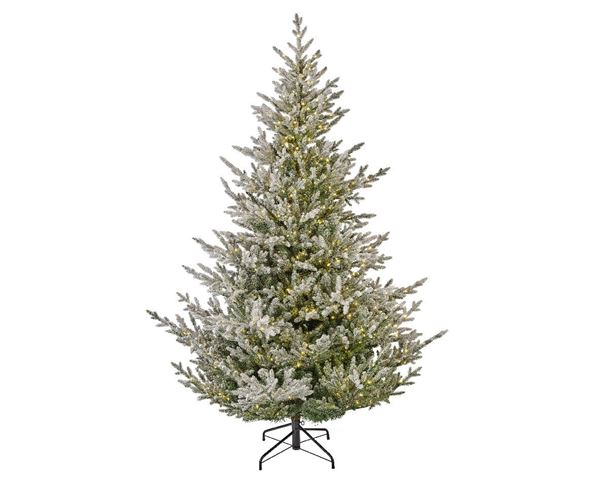 ALBERO NORWAY SPRUCE INNEVATO 1100LED L.CALDA CMØ170 H240