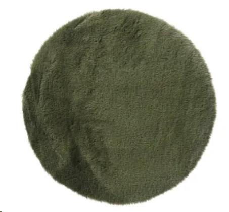 TAPPETO VERDE ROTONDO IN POLIESTERE D.38CM