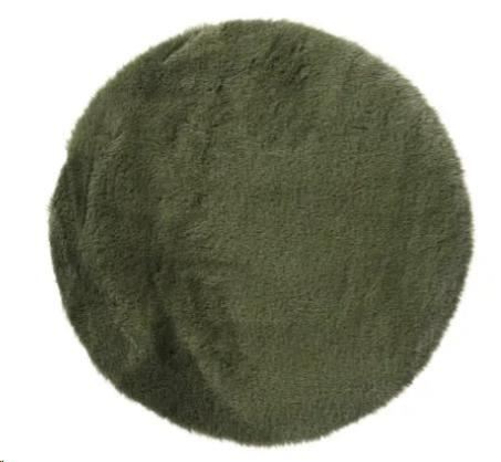 TAPPETO VERDE ROTONDO IN POLIESTERE D.38CM
