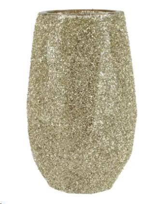 VASO GLITTER ORO   CMD.15.5XH.24