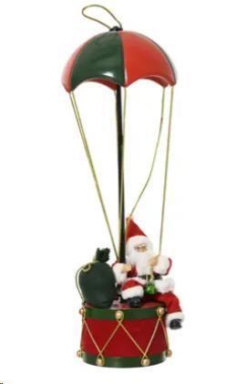 MONGOLFIERA BABBO NATALE CM21X21XH.60