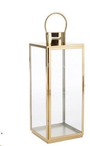 LANTERNA ALBAN ORO CM26x25x65H