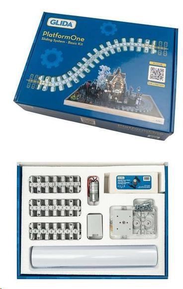 GLIDA PLATFORM SET COMPLETO CON ADATTATORE