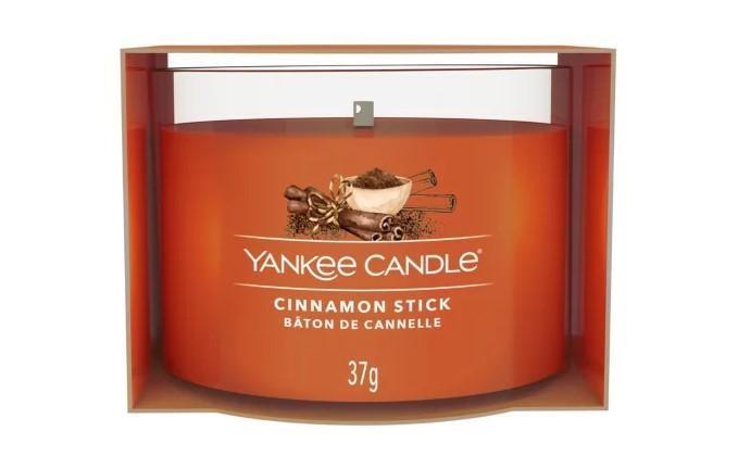 FILLED VOTIVE CINNAMON STICK