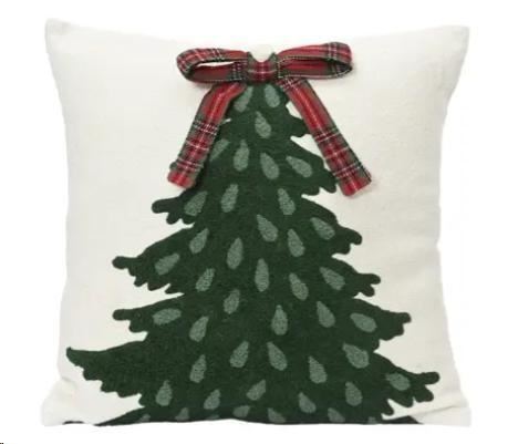 CUSCINO CON ALBERO DI NATALE CM45X45