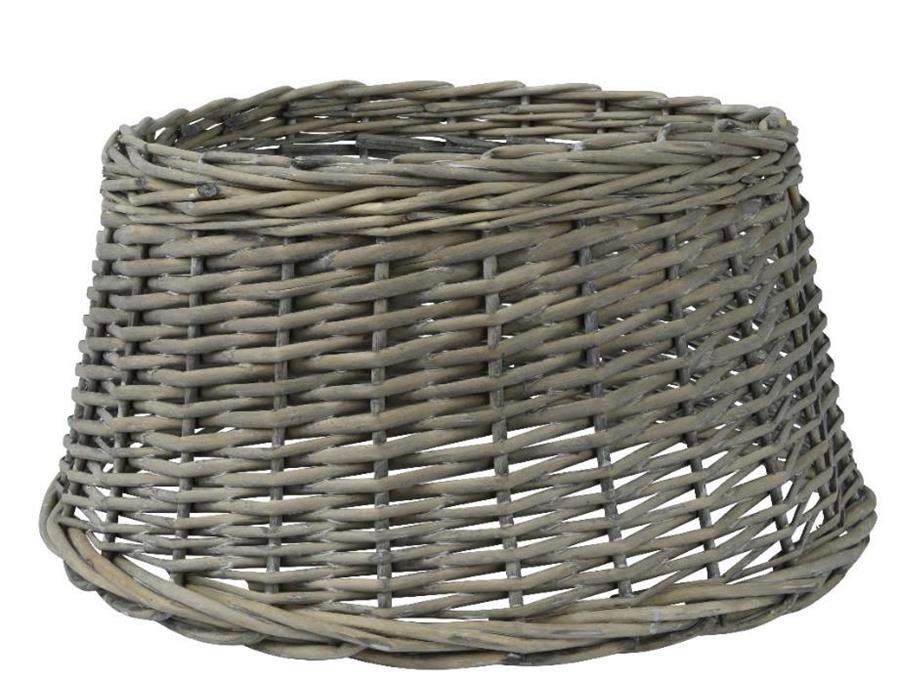 COPRIBASE PER ALBERO NATALE CM Ø43 H22 GRIGIO