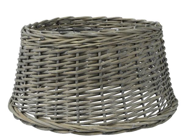 COPRIBASE PER ALBERO NATALE CM Ø43 H22 GRIGIO