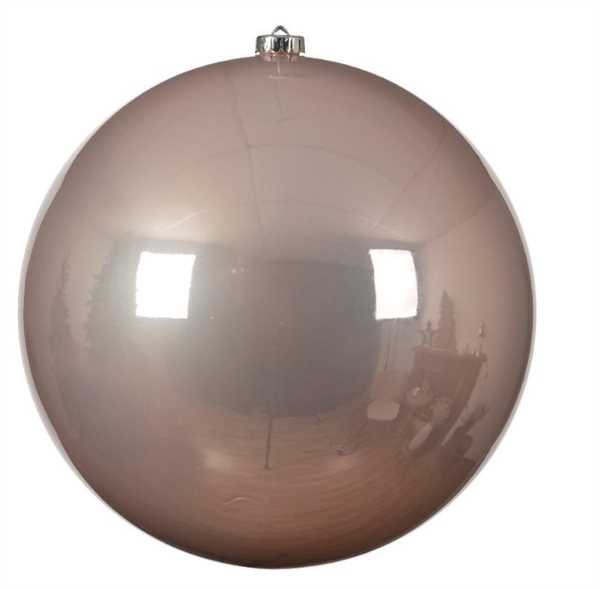 SFERA SHINY NATALE PLASTICA DIA20CM BLUSH PINK