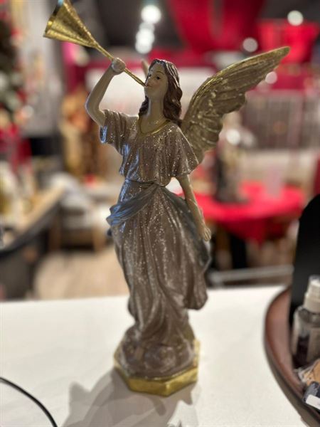 ANGELO CON STRUMENTO/CORNO, 2 ASS. D.21X41CM