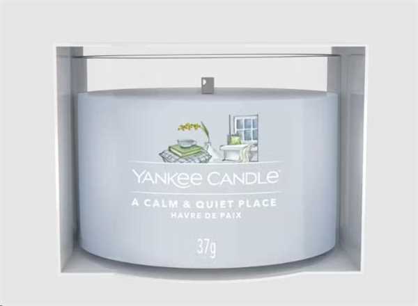 FILLED VOTIVE A CALM & QUITE PLACE