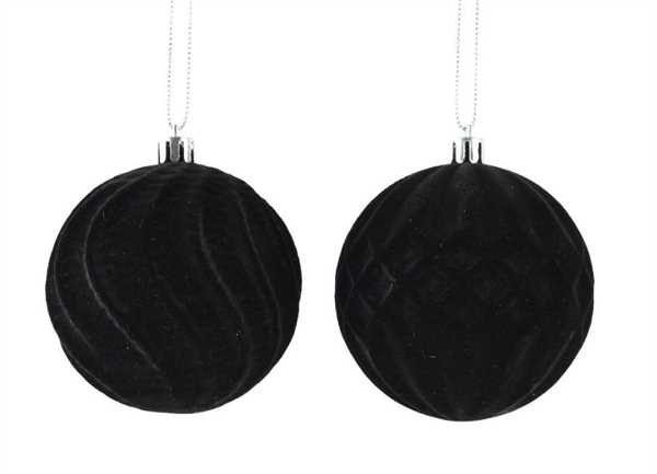 PALLINA NATALE PLASTICA DIA8CM 2 MODELLI ASSORTITI