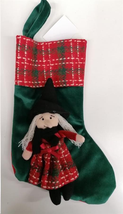 CALZA BEFANA CMH34 GREEN