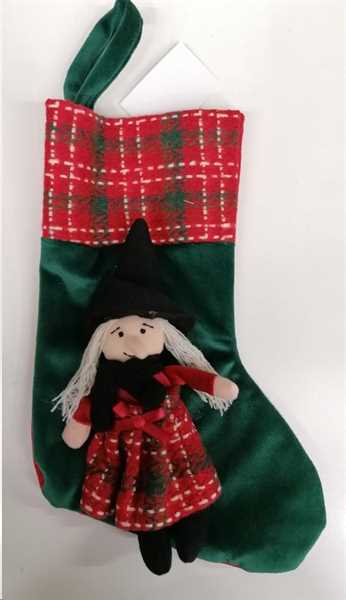 CALZA BEFANA CMH34 GREEN