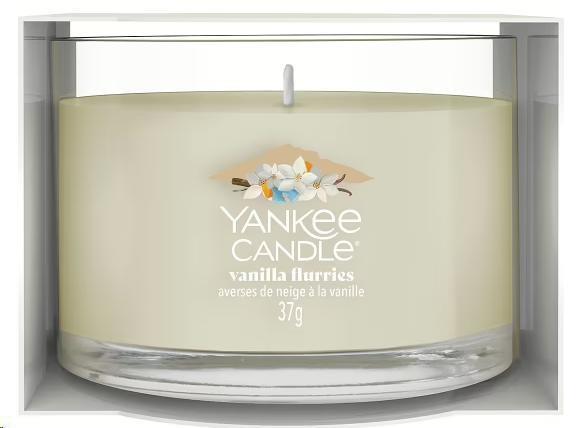 FILLED VOTIVE VANILLA FLURRIES