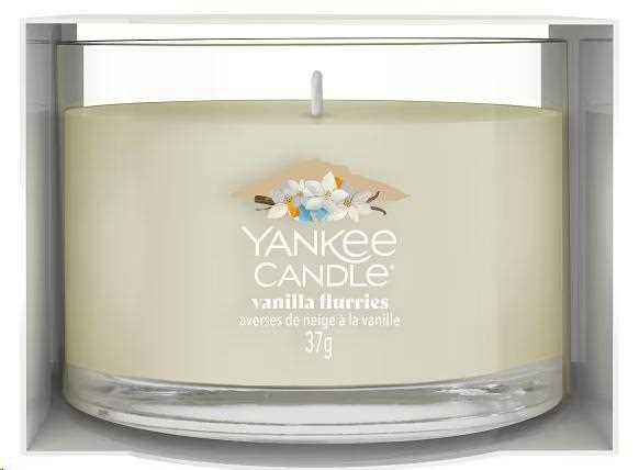 FILLED VOTIVE VANILLA FLURRIES