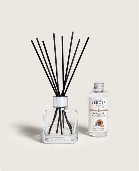 BOUQUET CUBE CON BASTONCINI - Velours d'Orient 100ml