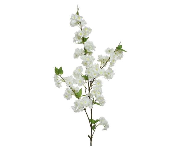 BLOSSOM POLY WHITE 15CMX5CMXH.127CM