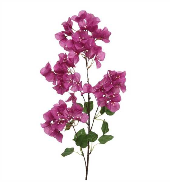BOUGAINVILLEA BRANCH POLY  PURPLE 15CMX30CMXH.100CM