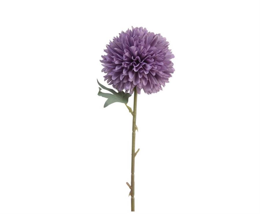 FLOWER HYDRANGEA ON STEM PURPLE 10CMX10CMXH.60CM