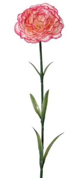 SPRAY CARNATION ON STEM POLYESTER CARNATION PINK/COLOUR(S) L