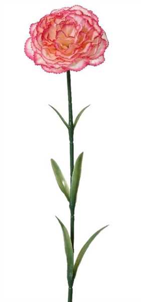 SPRAY CARNATION ON STEM POLYESTER CARNATION PINK/COLOUR(S) L