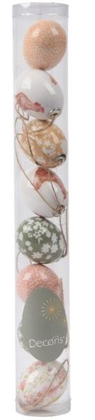 EGG FOAM HIGH GLOSS 6ASS ASSORTED DIA3CM X ALT.5CM