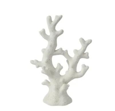 CORAL PORCELAIN SAND FINISH WHITE/COLOUR 16.5CMX7.5CMXH.23.7