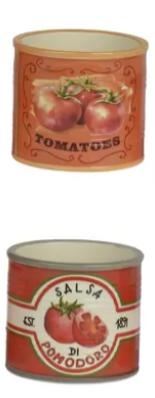 PLANTER DOLOMITE SHINY DECALL 2ASS  D.9.80XH8.60CM