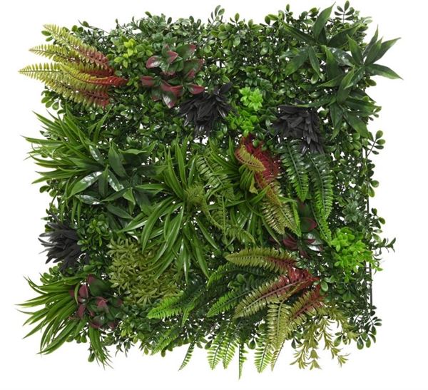 PANEL PE UV PROOF 5 YEARS GUARANTEE MIX LEAF GREEN 20CMX100C