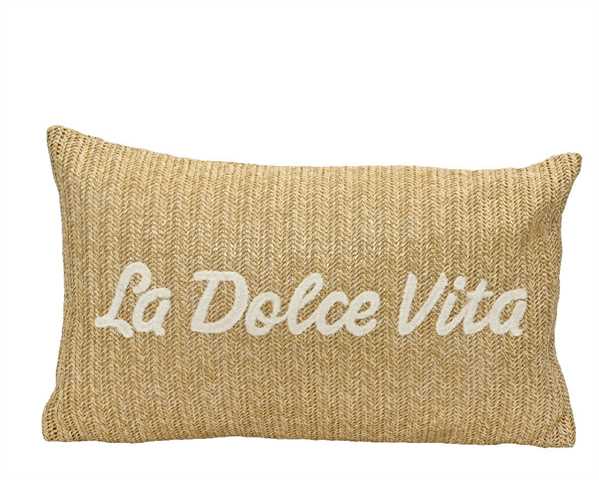 CUSCINO DOLCE VITA CM.30X50 NATURALE