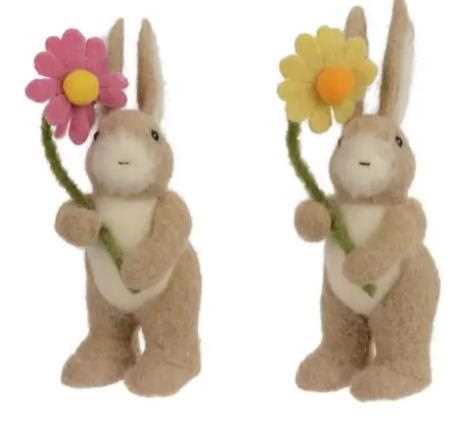 RABBIT FOAM BUNNY POLYESTER 7CMX6CMXH.16CM