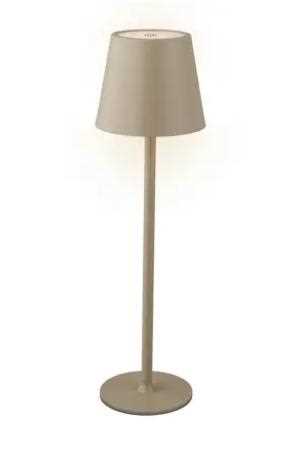 LAMPADA DA TAVOLO SABBIA RICARIC.USB INDOOR 3 COLORI LED DIM