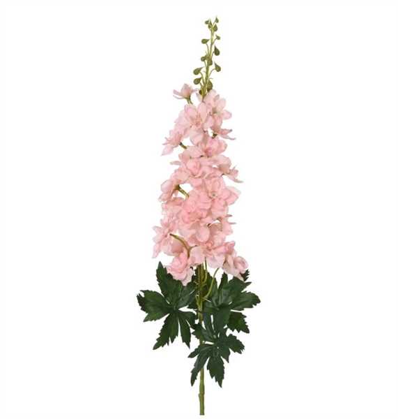 DELPHINIUM ON STEM POLY SPRAY PEACH 19CMX11CMXH.93CM