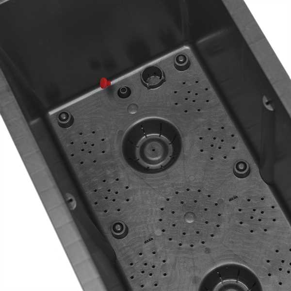 CASSETTA DA ESTERNO CON RUOTE KEBE ANTRACITE CM.100X40X40H