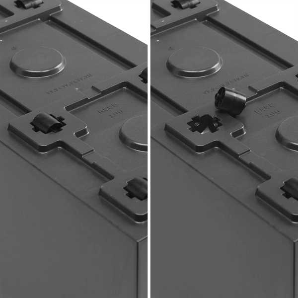 CASSETTA DA ESTERNO CON RUOTE KEBE RUGGINE CM.100X40X40H