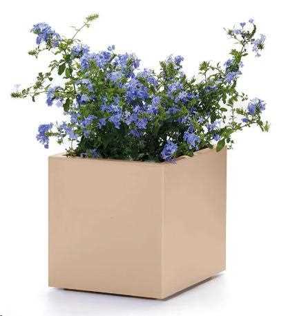 VASO CON RUOTE DA ESTERNO KEBE DUNE CM40x40x40H