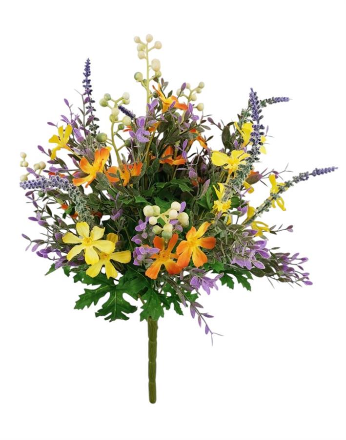 BUSH MARGHERITA   X12 37CM GIALLO