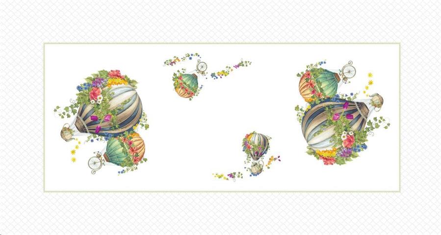 TOVAGLIA WONDERLAND MONGOLFIERE 160X300