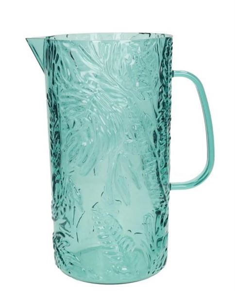 CARAFFA TROPICAL PETROLIO ACRILICO CM 13X18,5X24