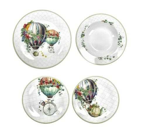 TAVOLA 18 PZ WONDERLAND PORCELLANA