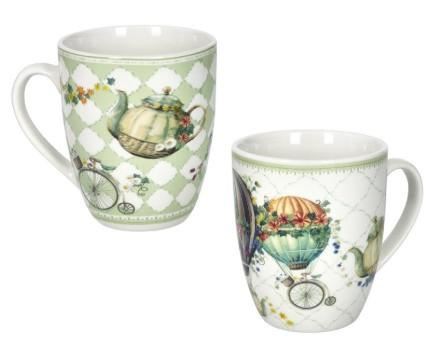 MUG WONDERLAND SET 2 PZ PORCELLANA