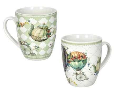 MUG WONDERLAND SET 2 PZ PORCELLANA