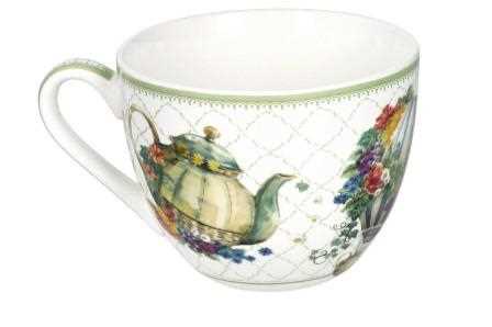 TAZZA COLAZIONE WONDERLAND NEW BONE CHINA