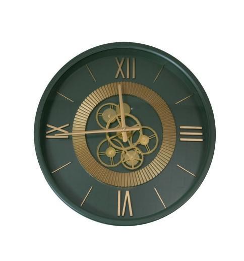OROLOGIO INGRANAGGI VERDE METAL CM D55