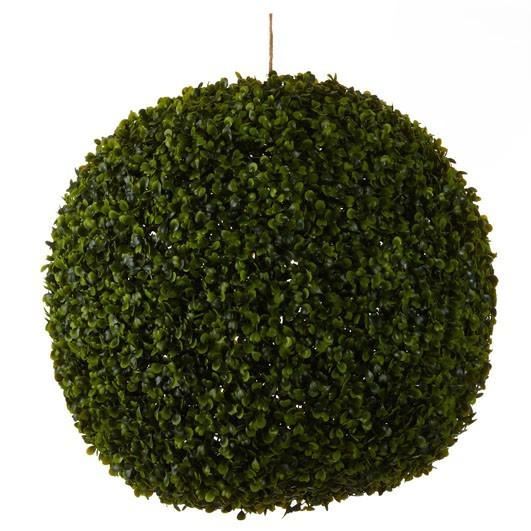 BOXWOOD BALL GREEN WATERPROOF & UV RESISTANT - D45CM