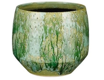 HARRIS POT ROUND GREEN - H22XD25CM