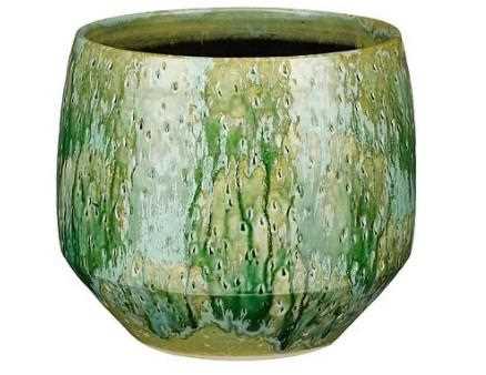 HARRIS POT ROUND GREEN - H22XD25CM