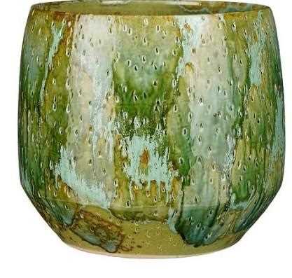 HARRIS POT ROUND GREEN - H29XD32CM